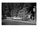 Joanna, OR View of Marion Forks Lodge Photograph - Joanna, OR Posters