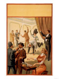 Hypnotist controlling room of People Theatre Poster Pósters