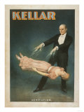 Kellar Levitation Magic Poster No.1 Pósters