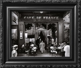 Café de France Prints by Willy Ronis