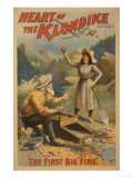 Heart of the Klondike Gold Mining Theatre Poster No.1 Prints