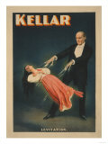 Kellar Levitation Magic Poster No.2 Posters