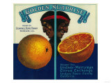 Golden Surprise Orange Label - Lindsay, CA Posters