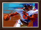 Determination: Quarterback Prints by Bill Hall