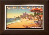 Chicago and Southern Air Prints by Kerne Erickson