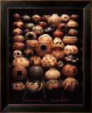 Painted Gourds Poster by Robert Rivera
