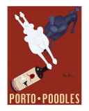 Porto Poodles Edition limitée par Ken Bailey