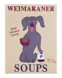 Weimaraner Soups Edición limitada por Ken Bailey Weimaraner Soups Edición limitada por Ken Bailey