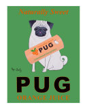 Jus d'orange - Pug Orange Juice Edition limitée par Ken Bailey
