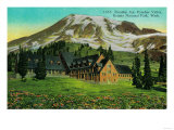Paradise Inn, Mt. Rainier National Park - Rainier National Park Prints