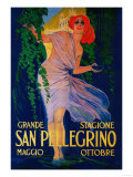 San Pellegrino Vintage Poster - Europe - Reprodüksiyon San Pellegrino Vintage Poster - Europe - Reprodüksiyon