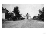 Street View of City Hall - Onida, SD Posters