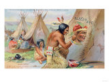 Sleepy Eye Flour Ad with Indians Prints Sleepy Eye Flour Ad with Indians Prints