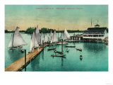 Oregon Yacht Club - Portland, OR Print