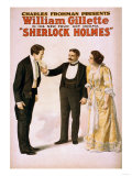 Sherlock Holmes Theatrical Play Poster No.2 Posters