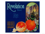 Revelation Orange Label - Naranjo, CA Print