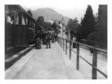Train Station in Menaggio Italy Photograph - Menaggio, Italy Láminas Train Station in Menaggio Italy Photograph - Menaggio, Italy Láminas