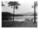 Payette Lake, ID View of Johnson Beach Photograph - Payette Lake, ID Prints