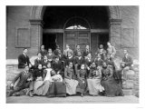 Senior Preparatory Class at Fisk University Photograph - Nashville, TN Posters