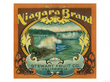 Niagra Orange Label Prints