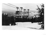 Mt. Hood Skiway to Timberline Lodge Photograph - Mt. Hood, OR Poster