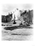 Mud Volcano at Yellowstone National Park Photograph - Yellowstone, WY Prints