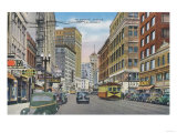 View of Telegraph Ave - Oakland, CA Kunstdrucke