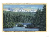 Three Sisters Mountains Near Bend, OR from Scotts Lake - Bend, OR Prints Three Sisters Mountains Near Bend, OR from Scotts Lake - Bend, OR Prints