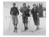 Seattle Ski Club at Silver Skis Race Photograph - Seattle, WA Prints