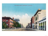 View of Nineteenth Street - Bakersfield, CA Art
