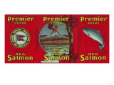 Premier Salmon Can Label - San Francisco, CA Photo