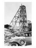 View of Pacific Copper Co. Drill - Lordsburg, NM Posters