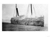 Wreck of the S.S. Farallon in Cooks Inlet, AK Photograph - Cooks Inlet, AK Photo
