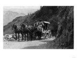 View of Stagecoach Cape Horn Near Chelan Canyon - Lake Chelan, WA Art