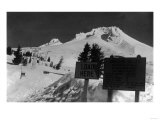 View of the Timberline Ski Lift - Mt. Hood, OR Art