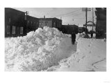 View of the Town After a Blizzard - Canton, SD Photo