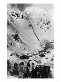 Aerial View of the Chilkoot Pass - Chilkoot Pass, AK Posters Aerial View of the Chilkoot Pass - Chilkoot Pass, AK Posters