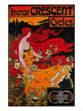 American Crescent Vintage Poster - Europe Pósters