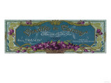 Violette De Cannes Soap Label - Paris, France Pósters