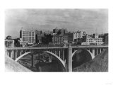 View of the Spokane Skyline - Spokane, WA Posters