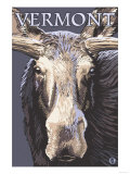 Vermont - Moose Up Close Posters