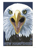 New Hampshire - Eagle Up Close Posters