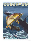 Cutthroat Trout Fishing - Colorado Posters