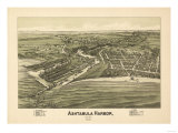 Ashtabula, Ohio - Panoramic Map Posters