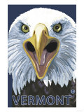 Vermont - Eagle Up Close Posters
