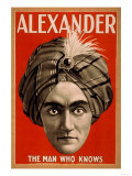 Alexander the Man who Knows Magic Poster Plakaty Alexander the Man who Knows Magic Poster Plakaty
