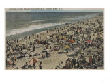 Asbury Park, NJ - Bathing Scene from Boardwalk Prints