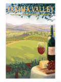 Yakima Valley, Washington - Wine Country Art