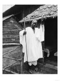 African Chief at Pan-American Exposition Photograph - Buffalo, NY Posters African Chief at Pan-American Exposition Photograph - Buffalo, NY Posters