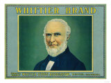 Whittier Lemon Label - Whittier, CA Posters